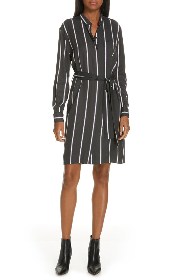 Women's Equipment Ravena Silk Blend Shirtdress - Blue