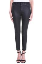 Women's Liverpool Jeans Company Bridget Coated High Waist Skinny Jeans - Black