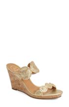 Women's Jack Rogers 'luccia' Sandal M - Metallic
