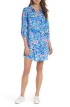 Women's Lilly Pulitzer Natalie Cover-up, Size - Blue