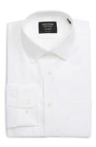 Men's Nordstrom Men's Shop Traditional Fit Non-iron Dress Shirt .5 - 32/33 - White