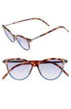 Women's Marc Jacobs 53mm Cat Eye Sunglasses - Havanabrownblue