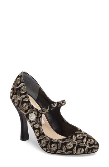 Women's Nina Idette Ii Mary Jane Pump .5 M - Black