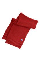 Women's Canada Goose Knit Merino Wool Scarf, Size - Red