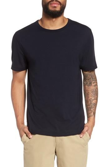 Men's Vince Reverse Hem Slim Fit T-shirt - Blue