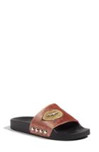 Women's Steve Madden Patches Slide Sandal M - Pink