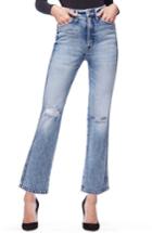Women's Good American Good Curve High Waist Ankle Straight Leg Jeans - Blue