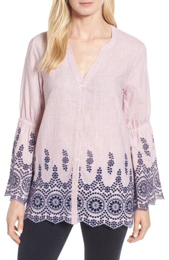 Women's Nic+zoe Ciao Bella Top - Red