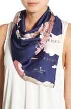 Women's Kate Spade New York 'going Places' Silk Scarf