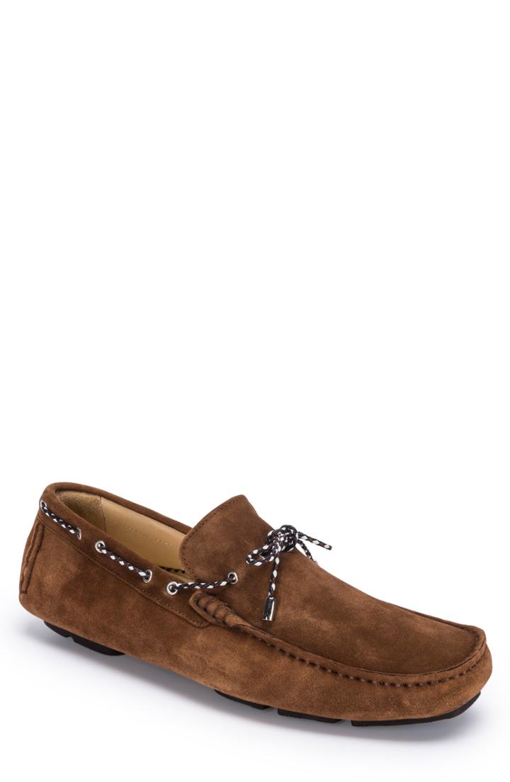 Men's Bugatchi 'monte Carlo' Driving Shoe .5 M - Brown