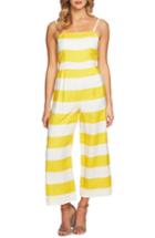 Women's Cece Carnival Stripe Jumpsuit - Yellow
