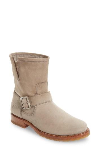 Women's Frye 'natalie' Engineer Boot .5 M - Grey
