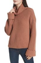 Women's Free People Park City Pullover - Brown