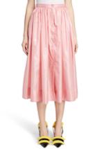 Women's Christopher Kane Nylon Parachute Skirt Us / 40 It - Pink