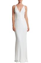 Women's Dress The Population Harper Mermaid Gown - White