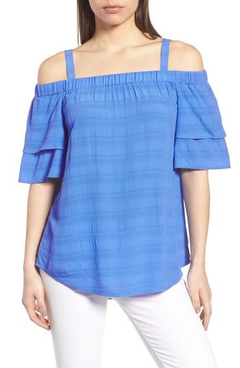 Women's Chaus Off The Shoulder Top - Blue
