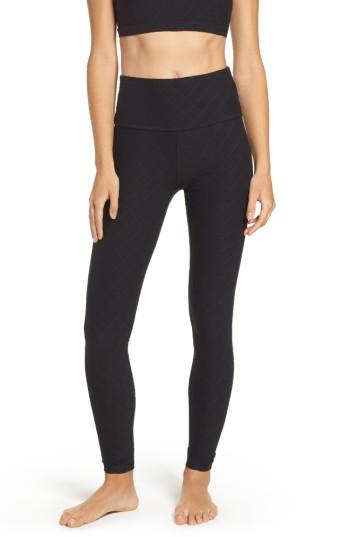 Women's Beyond Yoga Can't Quilt You High Waist Leggings - Black