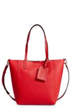 Michael Michael Kors Penny Large Saffiano Convertible Leather Tote - Red