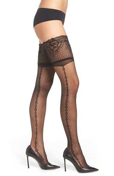 Women's Falke Enchained Stay-up Stockings