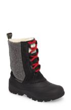 Women's Woolrich Fully Wooly Tundracat Waterproof Insulated Winter Boot M - Black