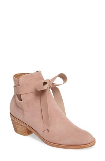 Women's Huma Blanco Loretana Ankle Tie Bootie Us / 38eu - Pink