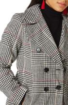 Women's Dorothy Perkins Single Breasted Coat Us / 10 Uk - Burgundy