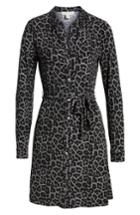 Women's Michael Michael Kors Leopard Plaid Shirtdress - Black