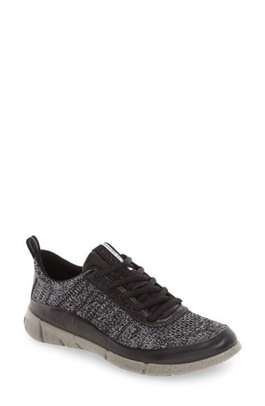 Women's Ecco 'intrinsic' Sneaker -4.5us / 35eu - Black