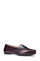 Women's Geox Penny Loafer Us / 36eu - Burgundy