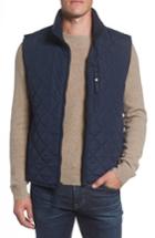 Men's Marc New York Newel Quilted Vest, Size - Blue