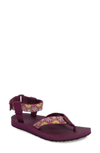 Women's Teva Original Sport Sandal M - Purple