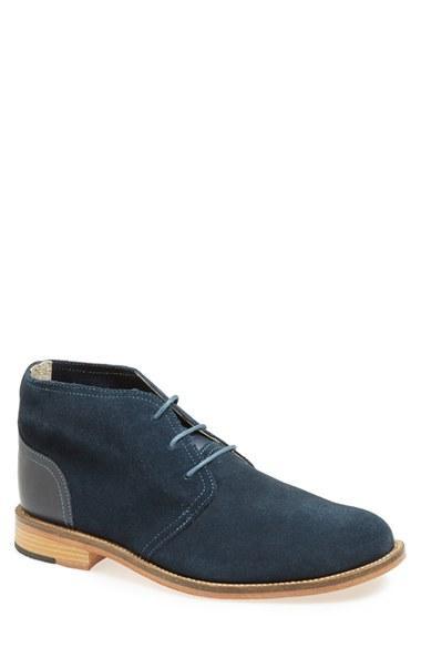 J Shoes 'monarch' Chukka Boot Navy