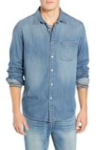 Men's Frame Classic Fit Chambray Sport Shirt - Blue
