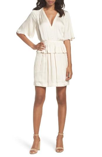 Women's Bcbgmaxazria Fit & Flare Dress - White