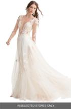 Women's Willowby Rhapsody Lace & Tulle A-line Wedding Dress, Size In Store Only - Ivory
