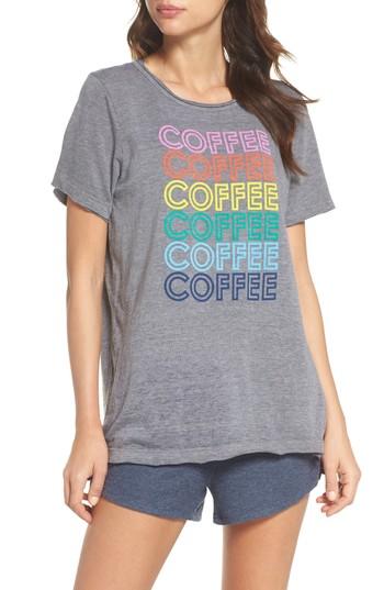 Women's Chaser Coffee Tee - Grey