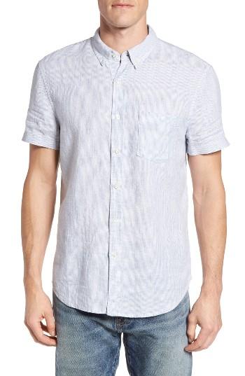 Men's Lucky Brand Pinstripe Woven Shirt