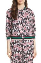 Women's Ted Baker London Oosel Silk Bomber Jacket - Pink