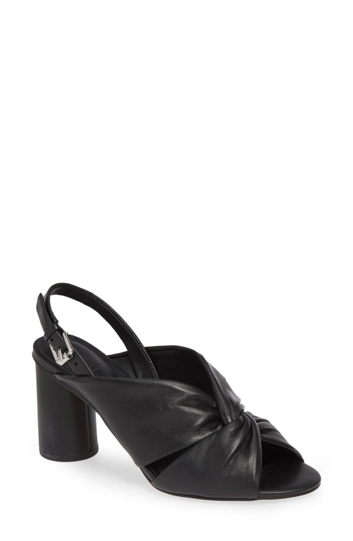 Women's Rebecca Minkoff Agata Slingback Sandal M - Black