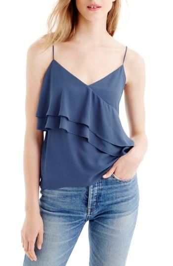 Women's J.crew Drapey Ruffle Camisole