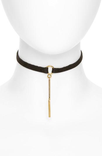 Women's Me To We Bar Drop Choker