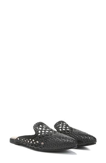Women's Sam Edelman Navya Woven Loafer Mule M - Black