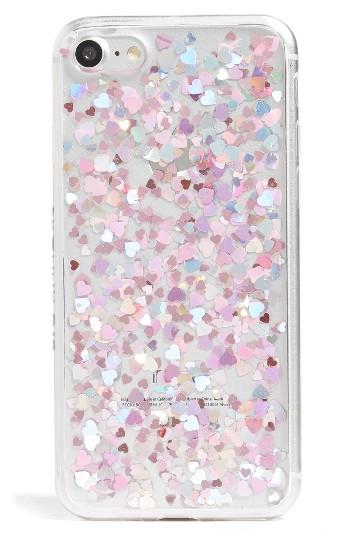 Skinnydip Heart Sequin Iphone 7 Case -