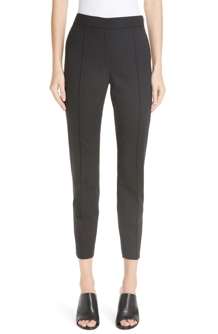 Women's Alexander Wang Pintucked Skinny Trousers