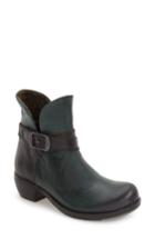 Women's Fly London 'main' Buckle Strap Bootie -9.5us / 40eu - Green