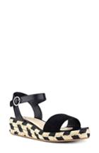 Women's Nine West Allium Ankle Strap Sandal M - Black