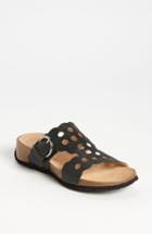 Women's Think! 'mizzi' T-strap Sandal -5.5us / 36eu - Black