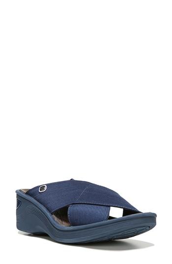 Women's Bzees 'desire' Wedge Sandal M - Blue