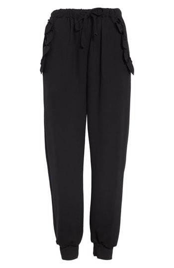 Women's Simone Rocha Ruffle Embellished Jogging Pants