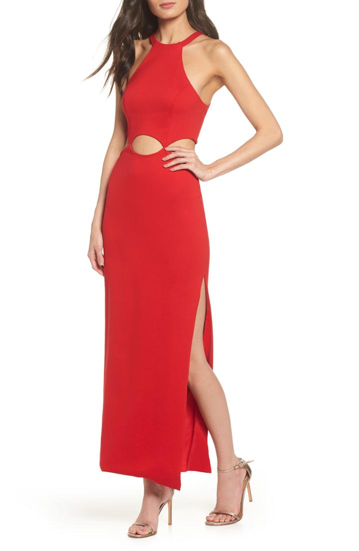 Women's Fame And Partners The Annalise Cutout Gown